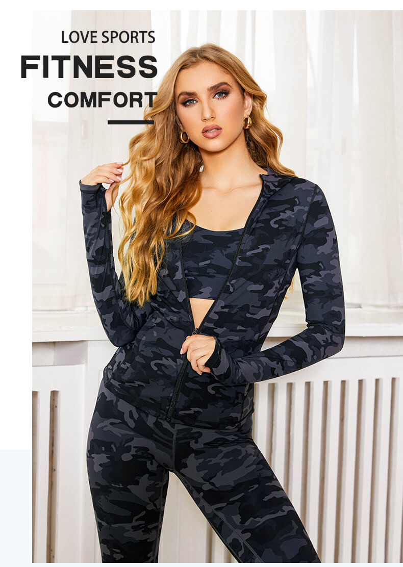 Women Sweat Tube Bras Hoodie Jacket Pants