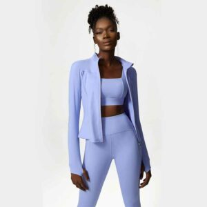 Women's Pus Size Yoga Suit Skin Friendly Fitness Wear Sports Bra